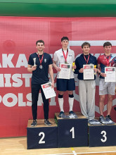Srebrny medal we florecie Mateusza Kozaka