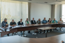 Honorowi członkowie AZS z wizytą w UG 