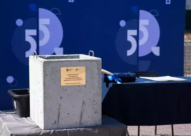 Akt Erekcyjny Centrum Sportowego UG podpisany!